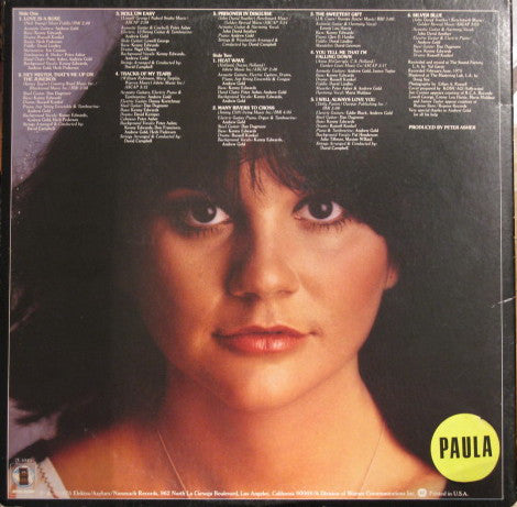 Linda Ronstadt : Prisoner In Disguise (LP, Album, PRC)