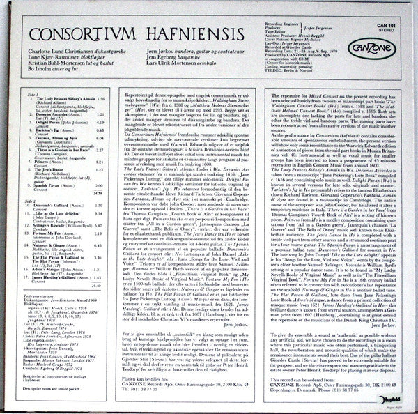 Consortium Hafniensis : 1 (LP, Album)