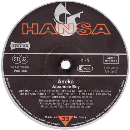 Aneka : Japanese Boy (LP, Album)