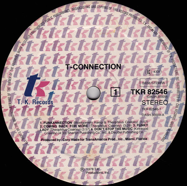 T-Connection : T-Connection (LP, Album)