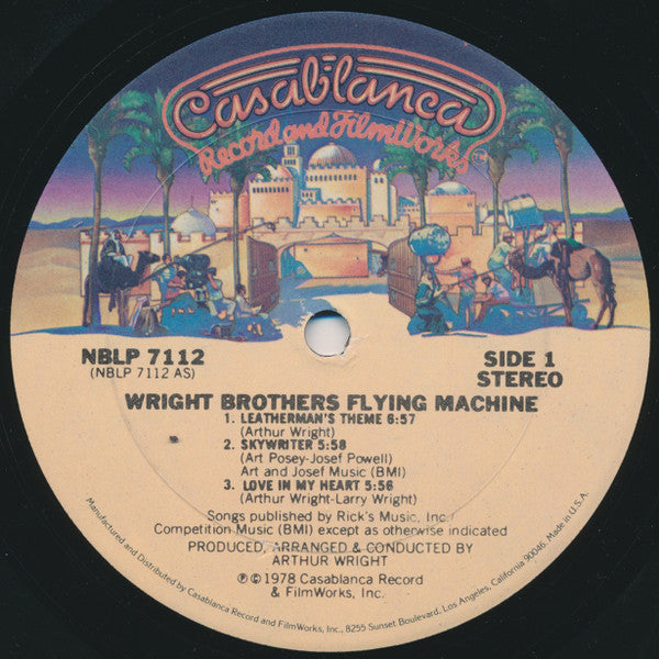 Wright Bros. Flying Machine : Wright Brothers Flying Machine (LP, Album)