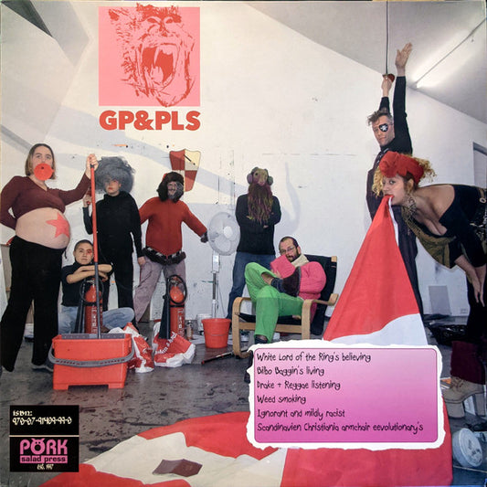 GP&PLS (Goodiepal & Pals) : 100% Pro-Monarchist X-tra Kone Radio (LP, Album, Pin)