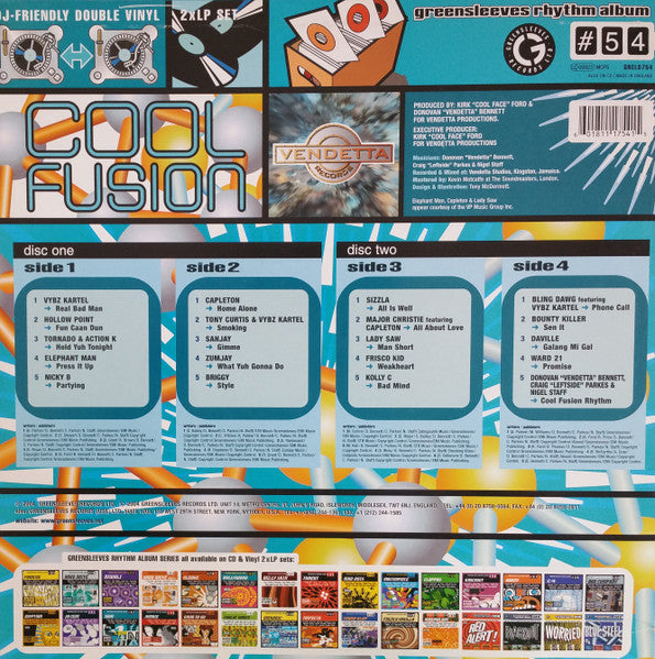 Various : Cool Fusion (2xLP, Comp)