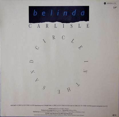 Belinda Carlisle : Circle In The Sand (12", Maxi)