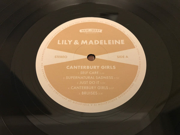 Lily & Madeleine : Canterbury Girls (LP, Album)