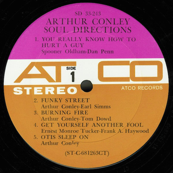 Arthur Conley : Soul Directions (LP, Album, CT )