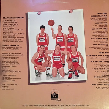 Flash Cadillac & The Continental Kids : Sons Of The Beaches (LP, Album, Bes)