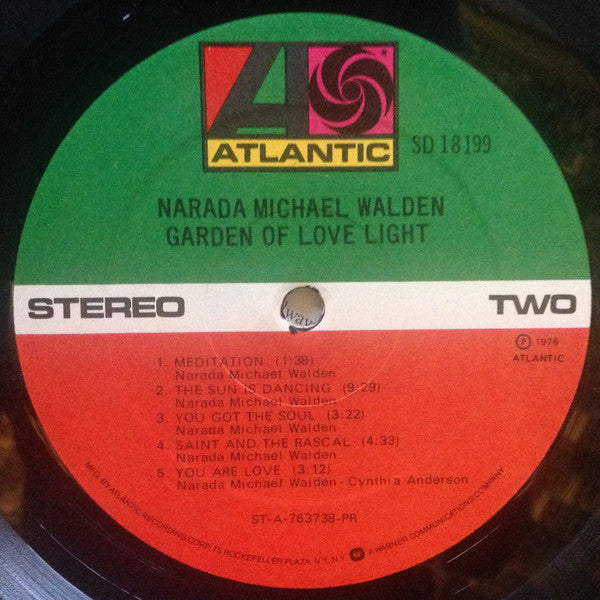 Narada Michael Walden : Garden Of Love Light (LP, Album, Pre)