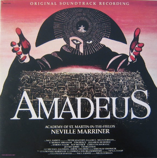 Sir Neville Marriner Presents Wolfgang Amadeus Mozart : Amadeus (Original Soundtrack Recording) (2xLP, Album, Gat)