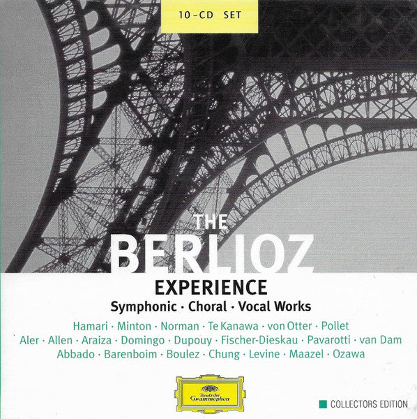 Hector Berlioz – Claudio Abbado, Myung-Whun Chung, Daniel Barenboim, Pierre Boulez, James Levine (2), Lorin Maazel, Seiji Ozawa : Berlioz Experience - Symphony, Choral, Vocal Works (10xCD + Box, Comp)