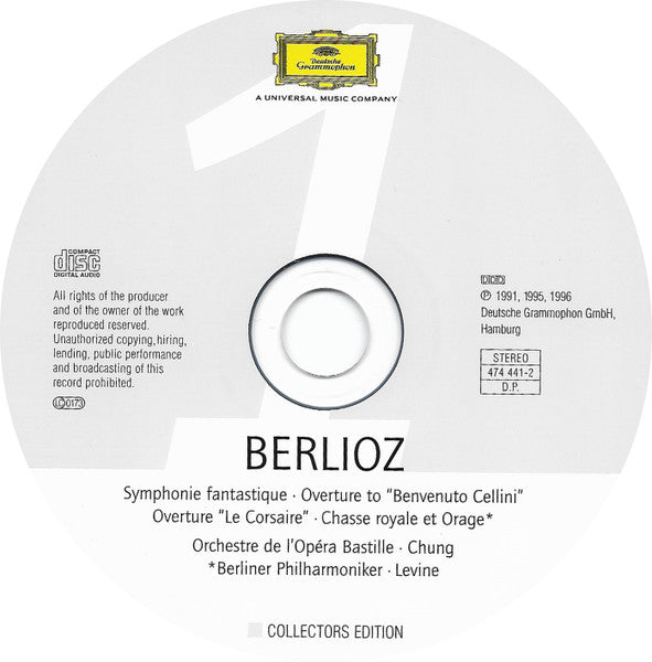 Hector Berlioz – Claudio Abbado, Myung-Whun Chung, Daniel Barenboim, Pierre Boulez, James Levine (2), Lorin Maazel, Seiji Ozawa : Berlioz Experience - Symphony, Choral, Vocal Works (10xCD + Box, Comp)