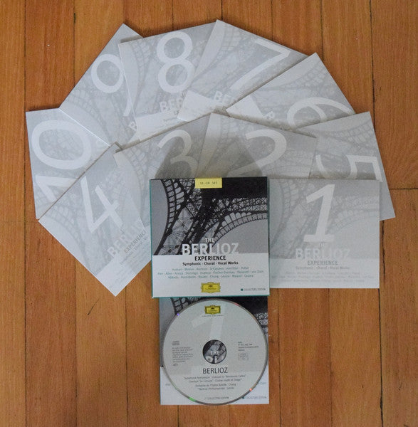 Hector Berlioz – Claudio Abbado, Myung-Whun Chung, Daniel Barenboim, Pierre Boulez, James Levine (2), Lorin Maazel, Seiji Ozawa : Berlioz Experience - Symphony, Choral, Vocal Works (10xCD + Box, Comp)