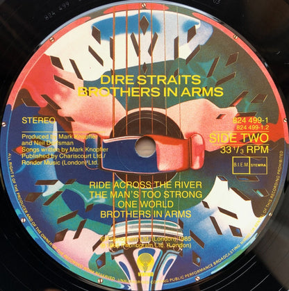 Dire Straits : Brothers In Arms (LP, Album, Lam)