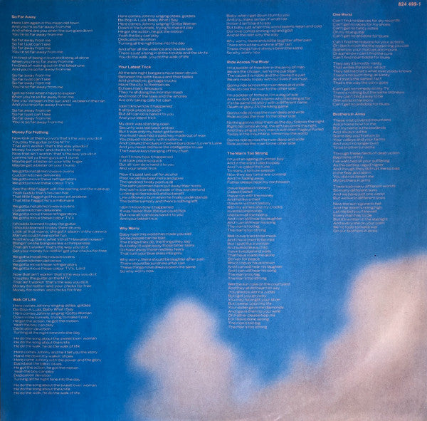 Dire Straits : Brothers In Arms (LP, Album, Lam)