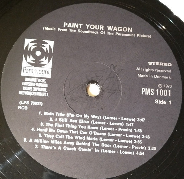 Various : Paint Your Wagon:  Music From The Soundtrack (LP, Album, Gat)