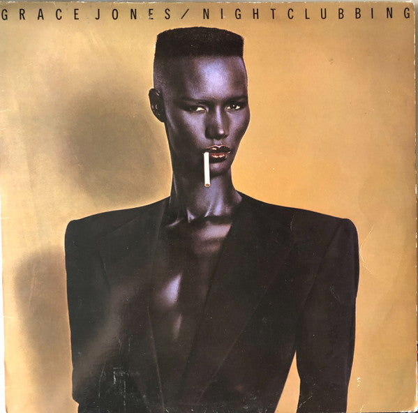 Grace Jones : Nightclubbing (LP, Album, Blu)