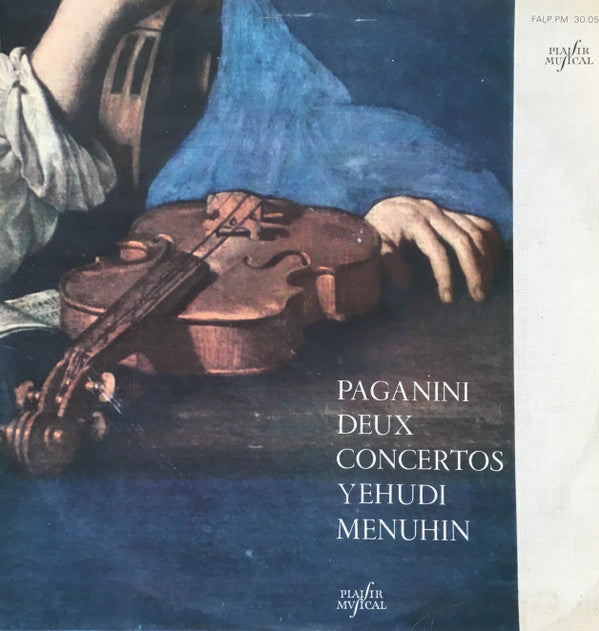 Niccolò Paganini - Yehudi Menuhin : Deux Concertos (LP, Album, Mono)