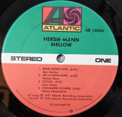 Herbie Mann : Mellow (LP, Album)