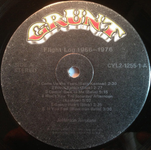 Jefferson Airplane : Flight Log (1966 - 1976) (2xLP, Comp, Gat)