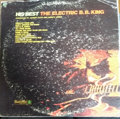 B.B. King : His Best - The Electric B.B. King (LP, Album, Gat)