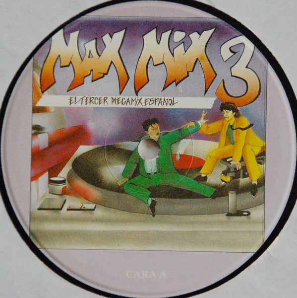 Toni Peret & José Mª Castells : Max Mix 3 (El Tercer Megamix Espanol) (LP, Mixed, Gat + LP, Comp, Gat)