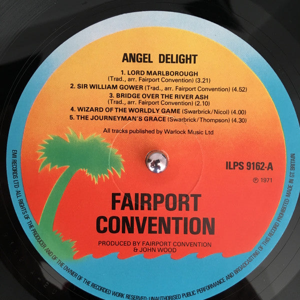 Fairport Convention : Angel Delight (LP, Album, RE, Sun)