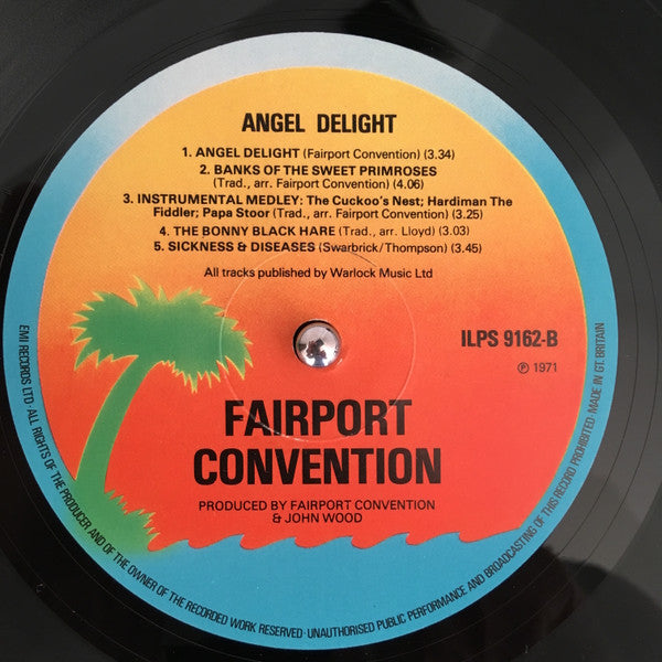 Fairport Convention : Angel Delight (LP, Album, RE, Sun)