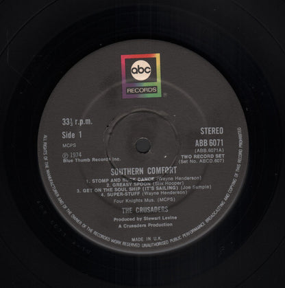 The Crusaders : Southern Comfort (2xLP, Album, Bla)