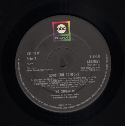 The Crusaders : Southern Comfort (2xLP, Album, Bla)