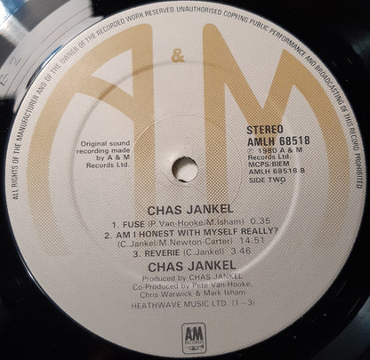 Chas Jankel : Chas Jankel (LP, Album)