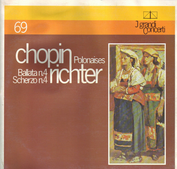 Frédéric Chopin, Sviatoslav Richter, London Symphony Orchestra, Kiril Kondrashin : Polonaises (LP, Gat)