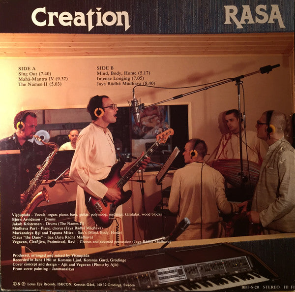 Rasa (4) : Creation (LP, Album)