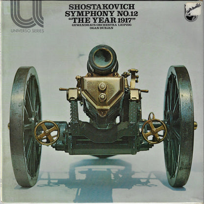 Dmitri Shostakovich, Gewandhausorchester Leipzig, Ogan Durjan : Symphony No. 12 "The Year 1917" (LP)