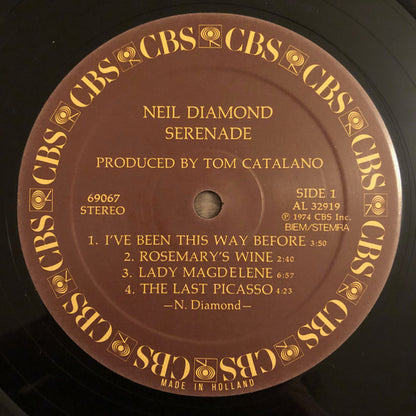 Neil Diamond : Serenade (LP, Album, RE)