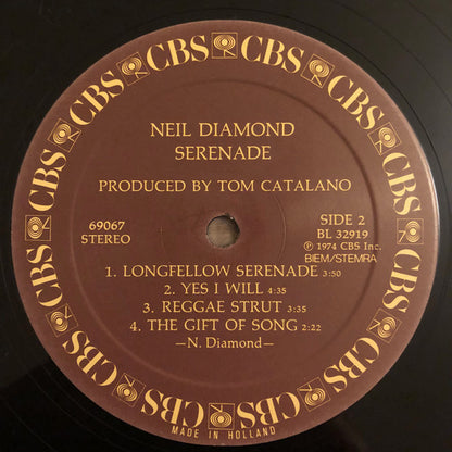 Neil Diamond : Serenade (LP, Album, RE)