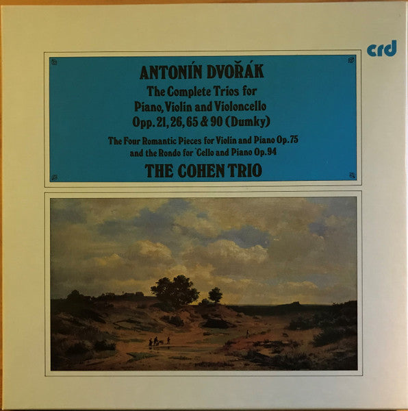 Antonín Dvořák, The Cohen Trio : The Complete Trios For Piano, Violin and Violincello Opp.21, 26, 65 & 90 (Dumky) (3xLP, Album + Box)