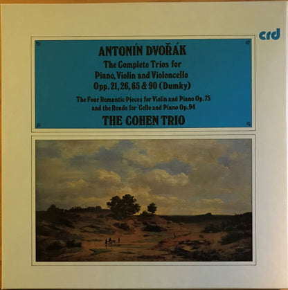 Antonín Dvořák, The Cohen Trio : The Complete Trios For Piano, Violin and Violincello Opp.21, 26, 65 & 90 (Dumky) (3xLP, Album + Box)