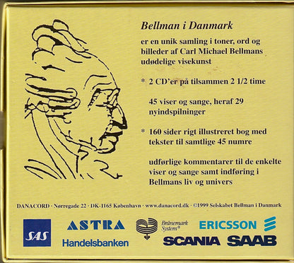 Various : Bellman i Danmark (2xCD + Box)