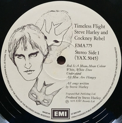 Steve Harley & Cockney Rebel : Timeless Flight (LP, Album, Gat)