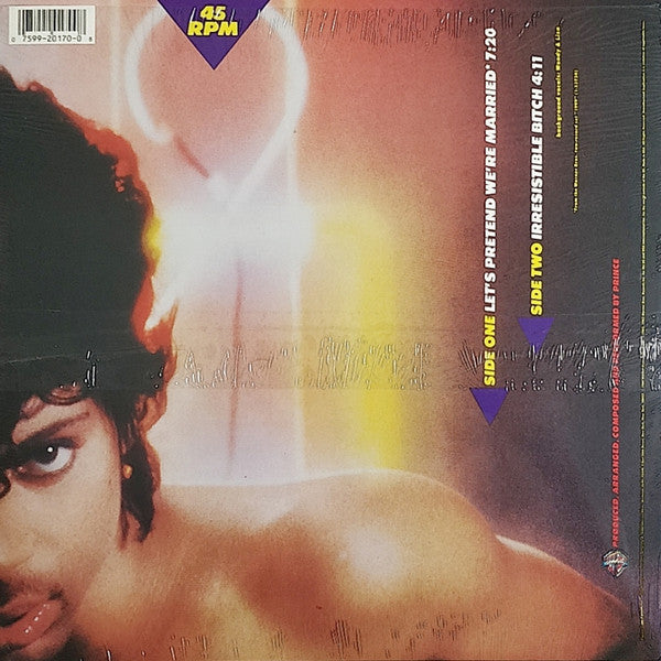 Prince : Let's Pretend We're Married (12", Maxi, SRC)