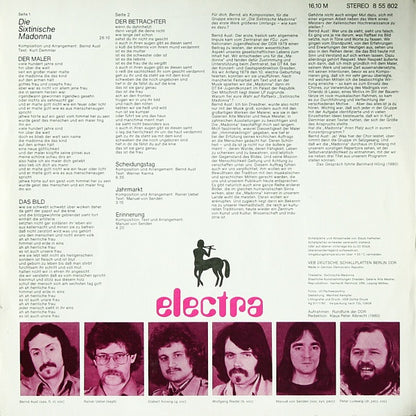 Electra (7) : Die Sixtinische Madonna (LP, Album, Red)