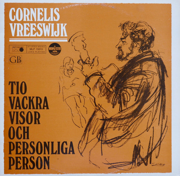 Cornelis Vreeswijk : Tio Vackra Visor Och Personliga Person (LP, Album, Club)