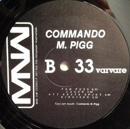 Commando M. Pigg : Commando M. Pigg (LP, Album)