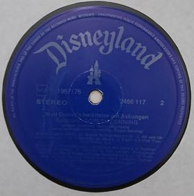 Unknown Artist : Walt Disney Presenterar Askungen (LP)