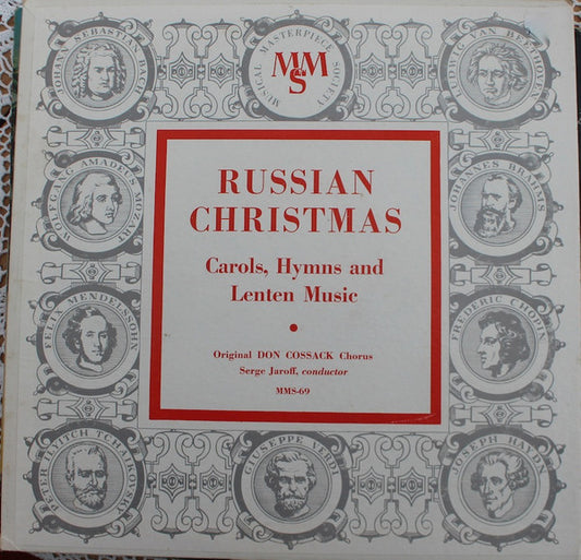 Don Kosaken Chor Serge Jaroff : Russian Christmas Carols, Hymns And Lenten Music (10")