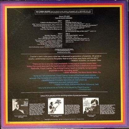 Floyd Cramer : This Is Floyd Cramer (2xLP, Comp)