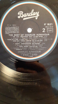 Charles Aznavour : The Best Of Charles Aznavour (LP, Comp, RE, Gat)