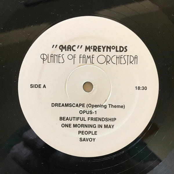 “Mac” McReynolds, “Margaret-jean : Planes Of Fame Orchestra  (LP, Album)