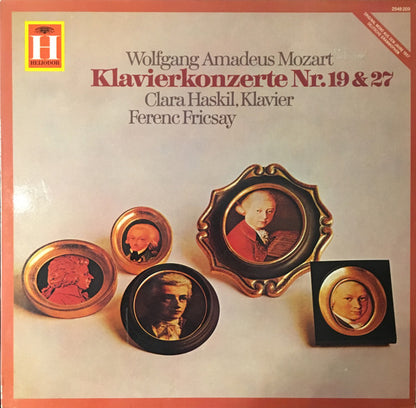 Wolfgang Amadeus Mozart, Clara Haskil, Ferenc Fricsay : Klavierkonzerte Nr.19 & 27 (LP, RE)