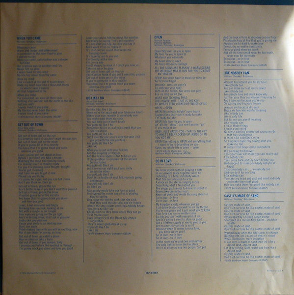 Smokey Robinson : Smokey's Family Robinson (LP, Album)